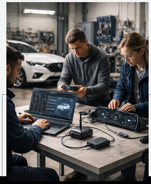 Разработка Connected Car и ПО для автопрома в Стерлитамаке